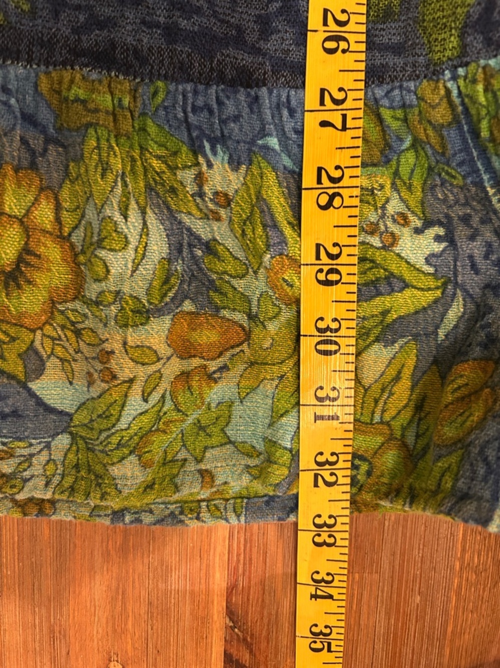 Nepalese Cotton Animal Jungle Ruffle Skirt - Picture 9 of 10